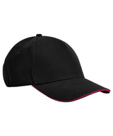Beechfield EarthAware® classic organic cotton 5-panel cap – sandwich peak B825C