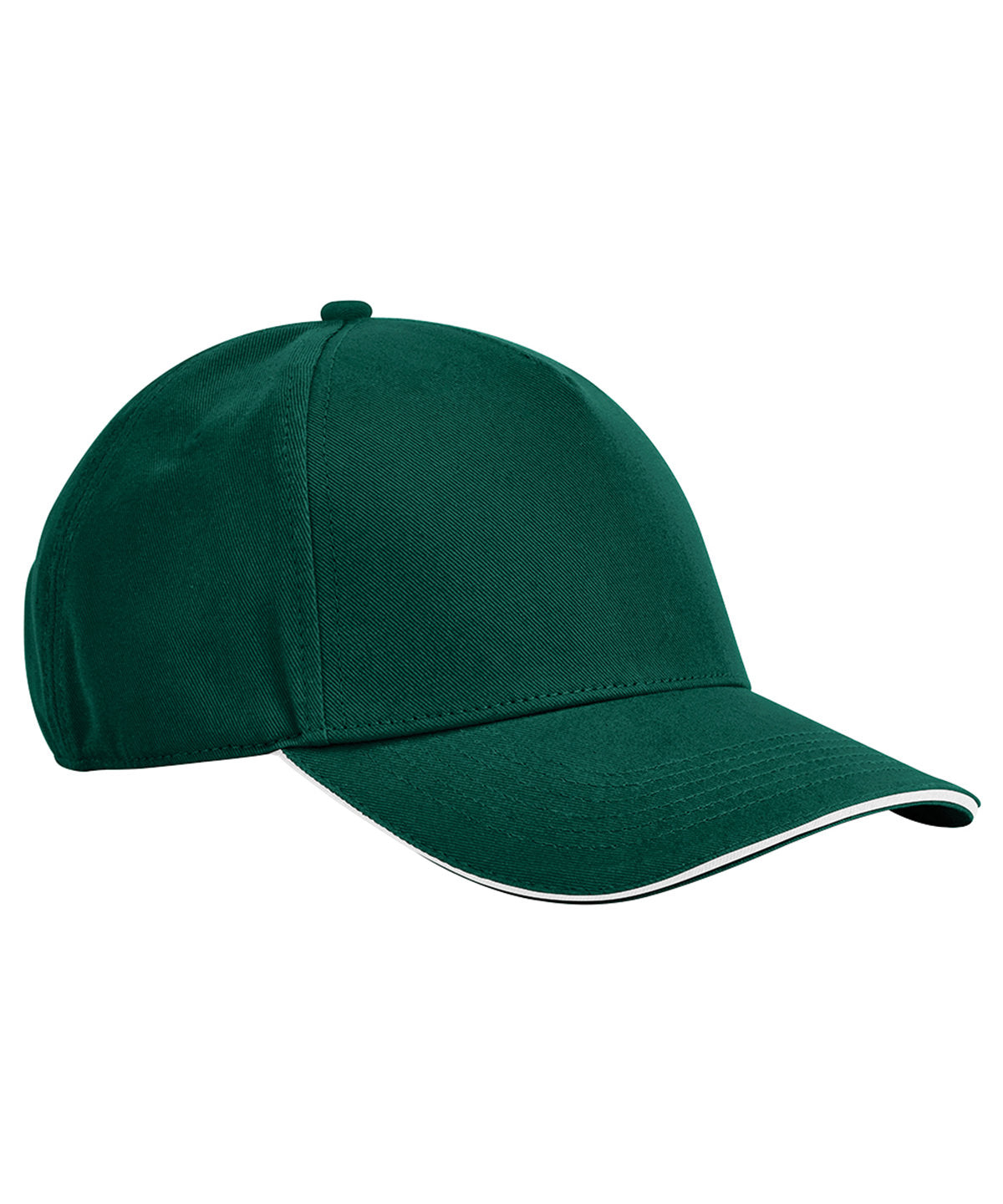 Beechfield EarthAware® classic organic cotton 5-panel cap – sandwich peak B825C