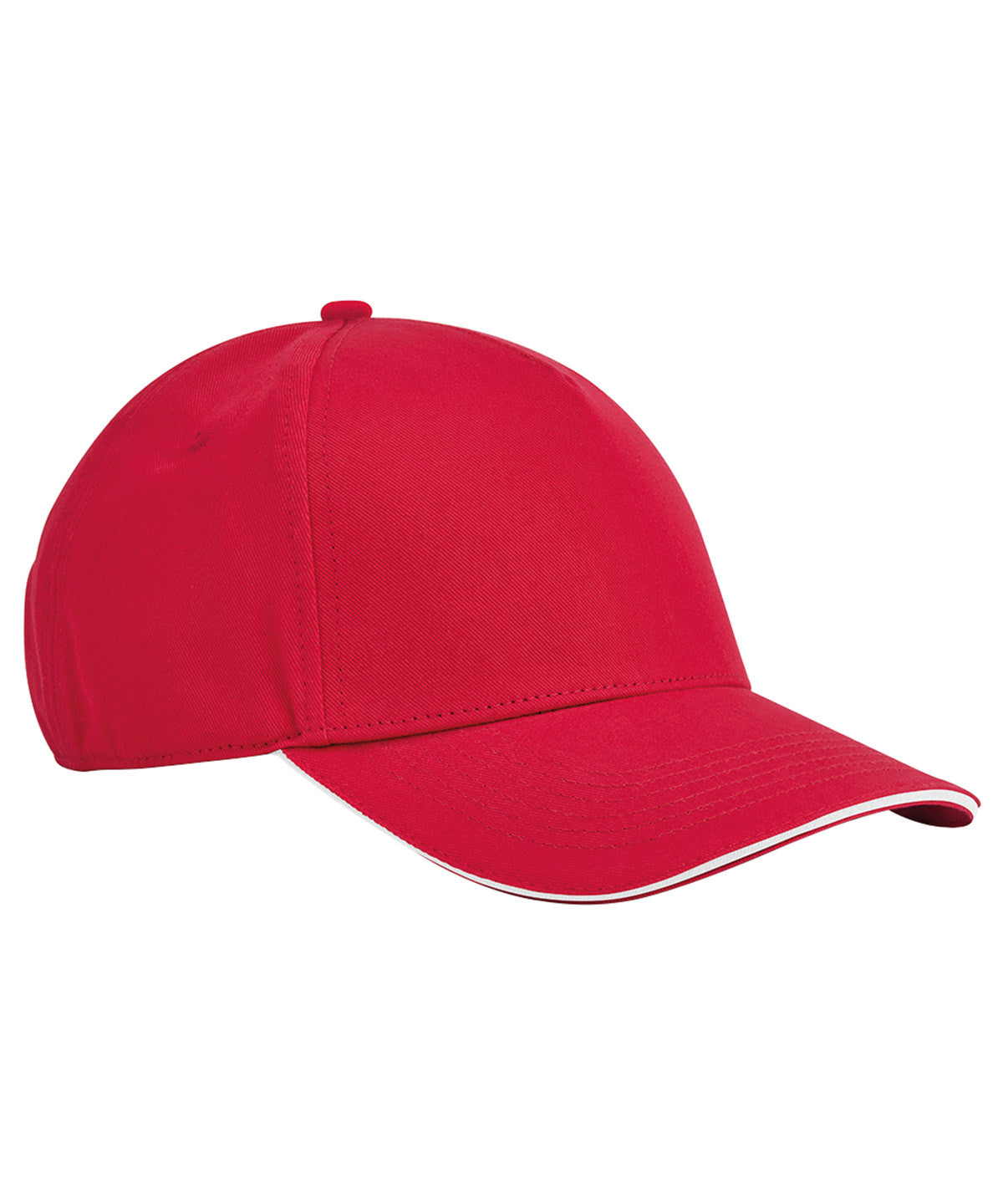 Beechfield EarthAware® classic organic cotton 5-panel cap – sandwich peak B825C