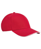 Beechfield EarthAware® classic organic cotton 5-panel cap – sandwich peak B825C