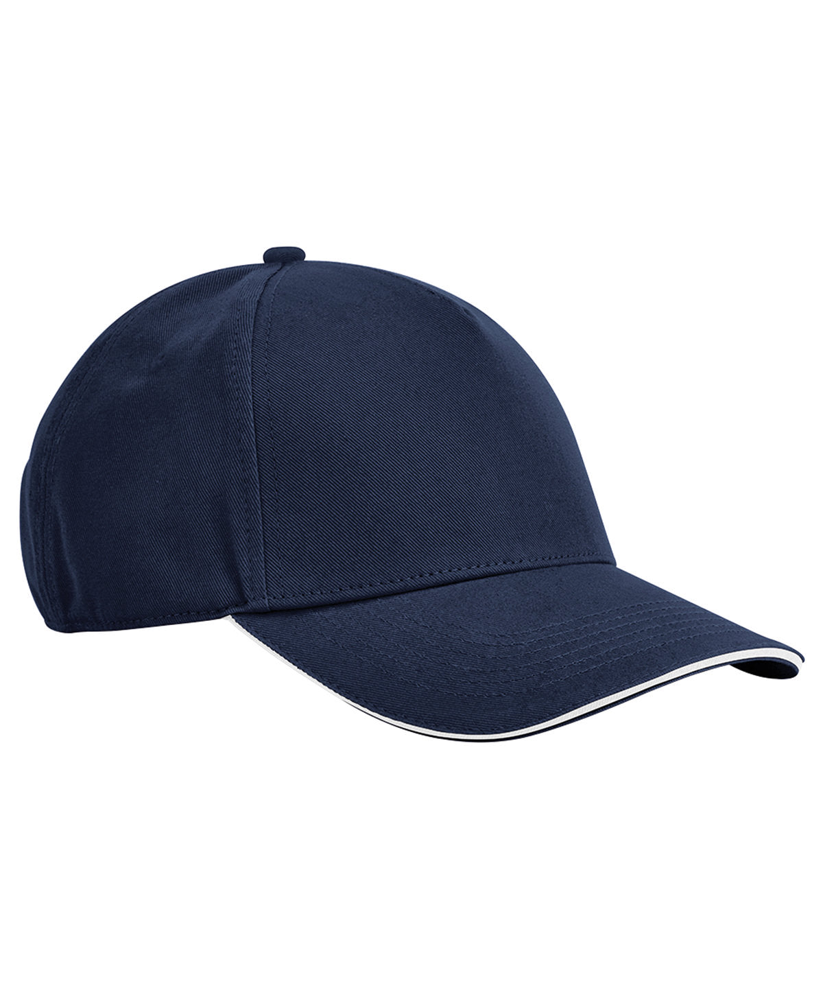 Beechfield EarthAware® classic organic cotton 5-panel cap – sandwich peak B825C
