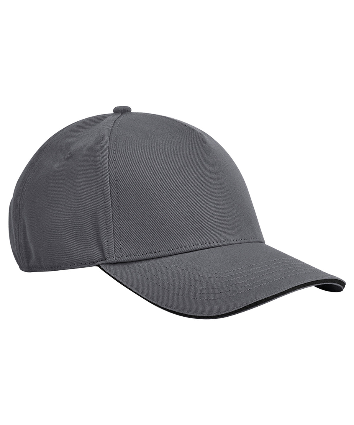 Beechfield EarthAware® classic organic cotton 5-panel cap – sandwich peak B825C