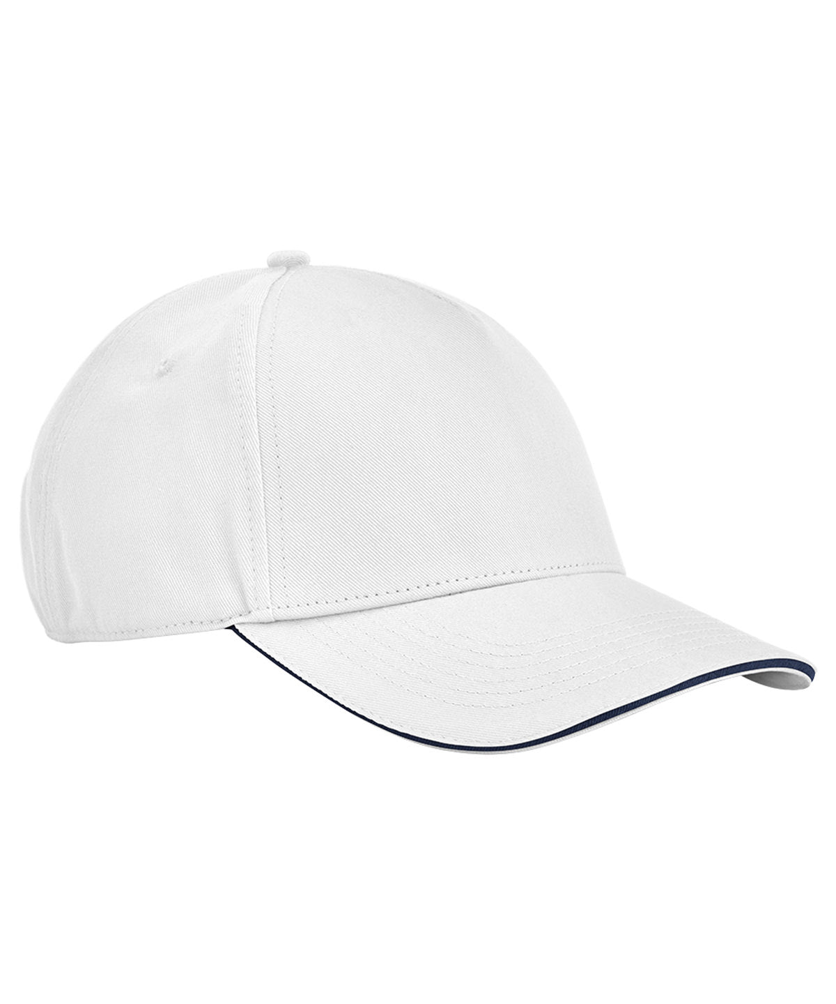 Beechfield EarthAware® classic organic cotton 5-panel cap – sandwich peak B825C