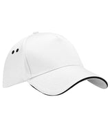 Beechfield Ultimate 5-panel cap - sandwich peak BC15C