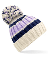 Beechfield Hygge striped beanie BC392