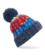 Beechfield Corkscrew pom pom beanie BC486
