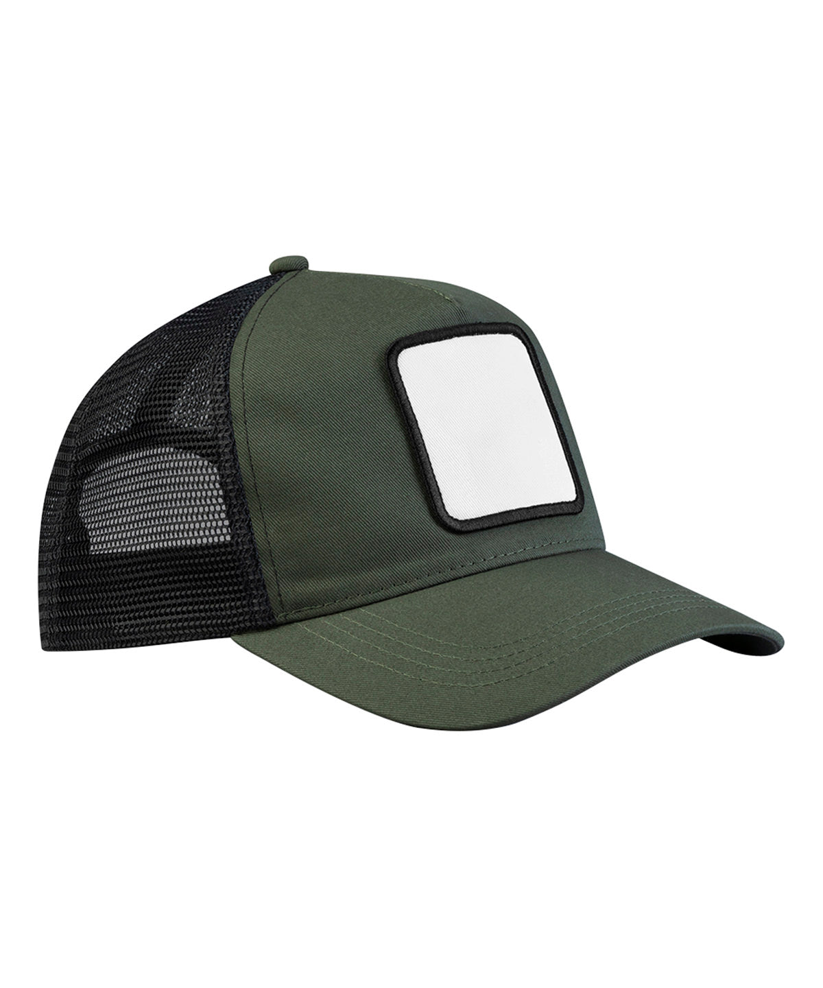 Beechfield Appliqué patch 5-panel trucker BC636