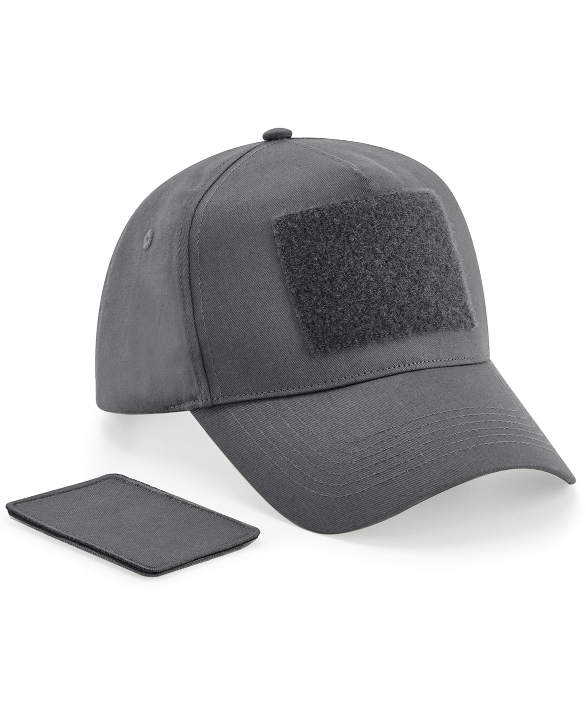 Beechfield Removable patch 5-panel cap BC638