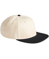 Beechfield Contrast flat peak 6-panel cap BC662
