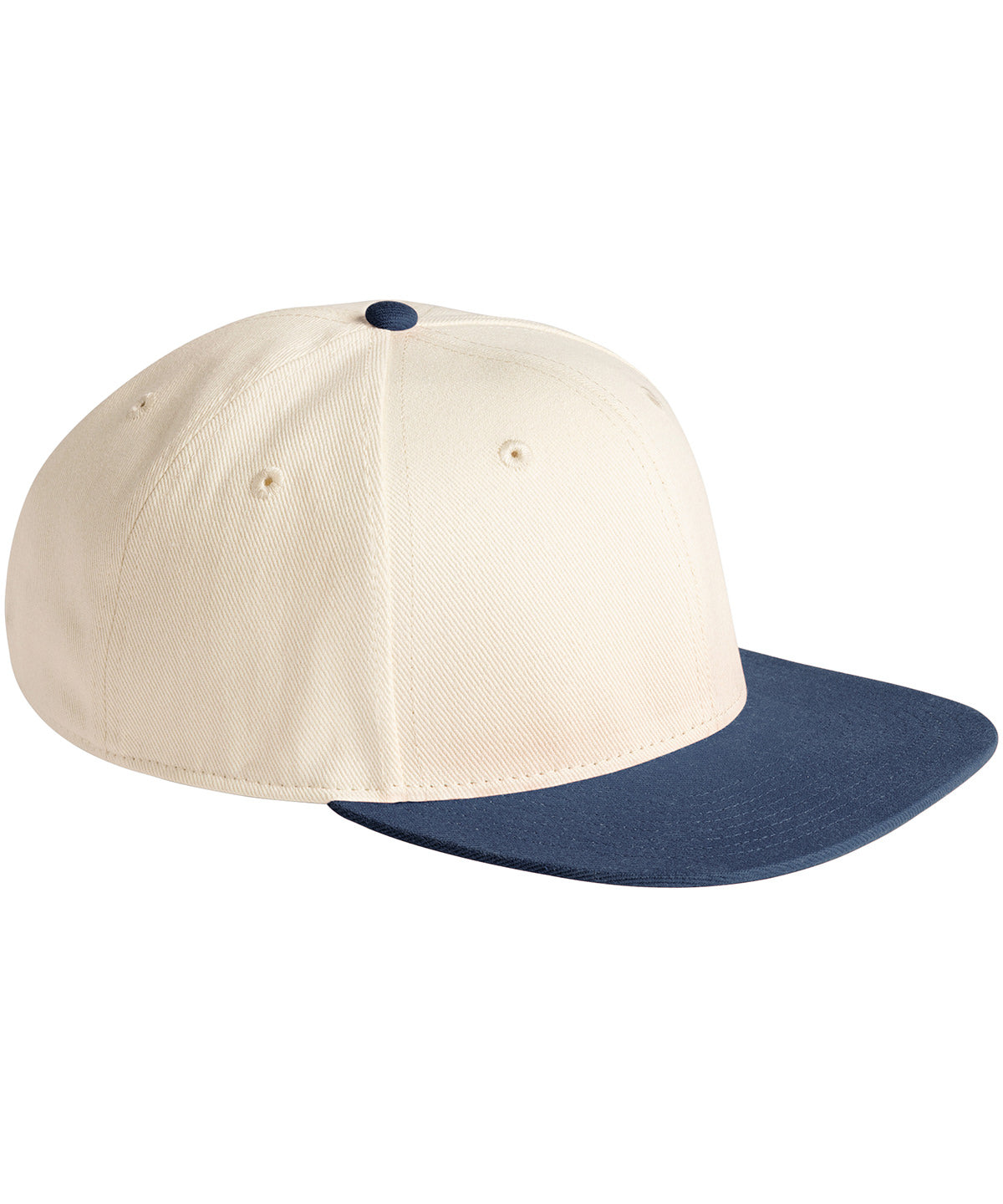 Beechfield Contrast flat peak 6-panel cap BC662