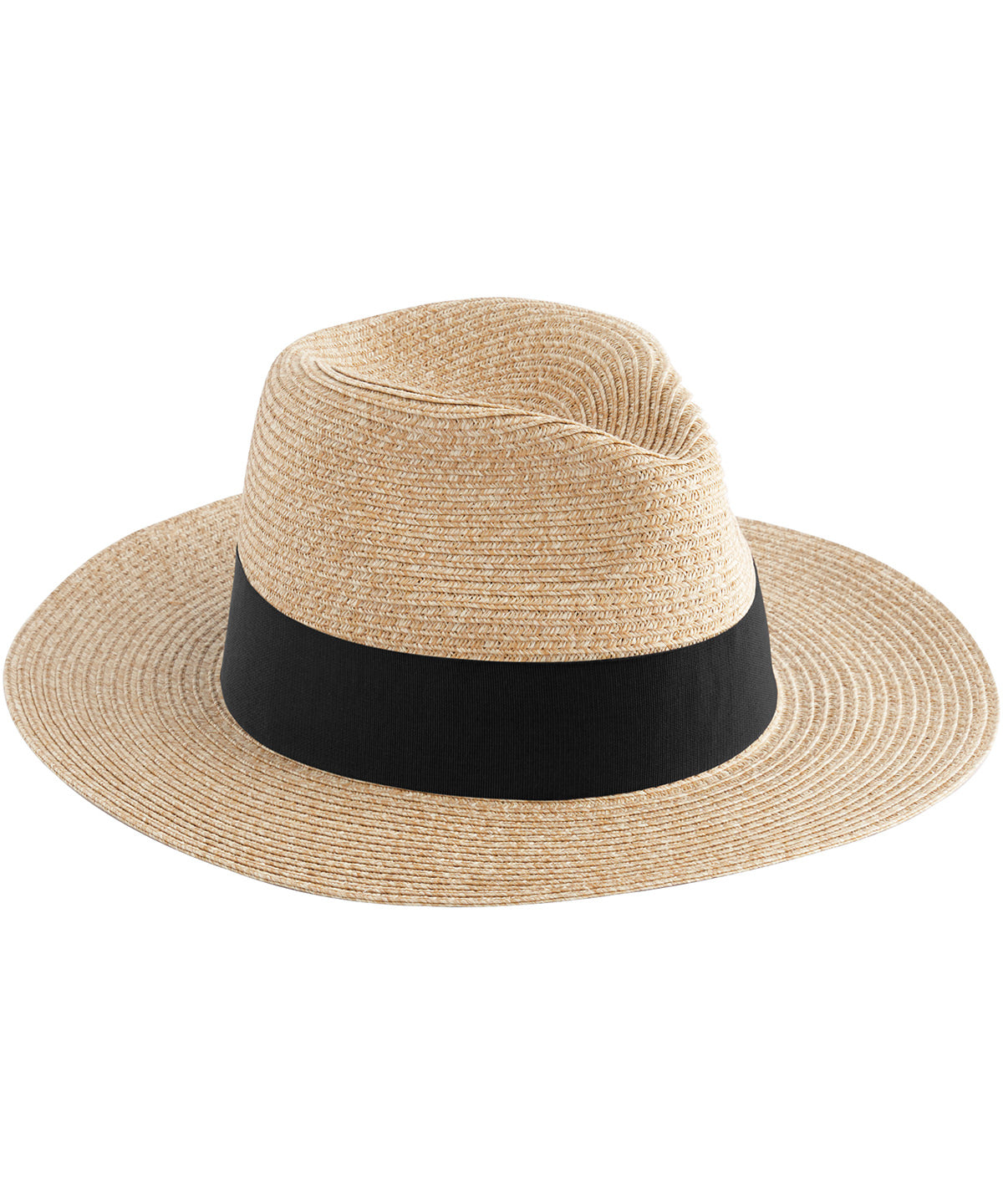 Beechfield Straw fedora BC725