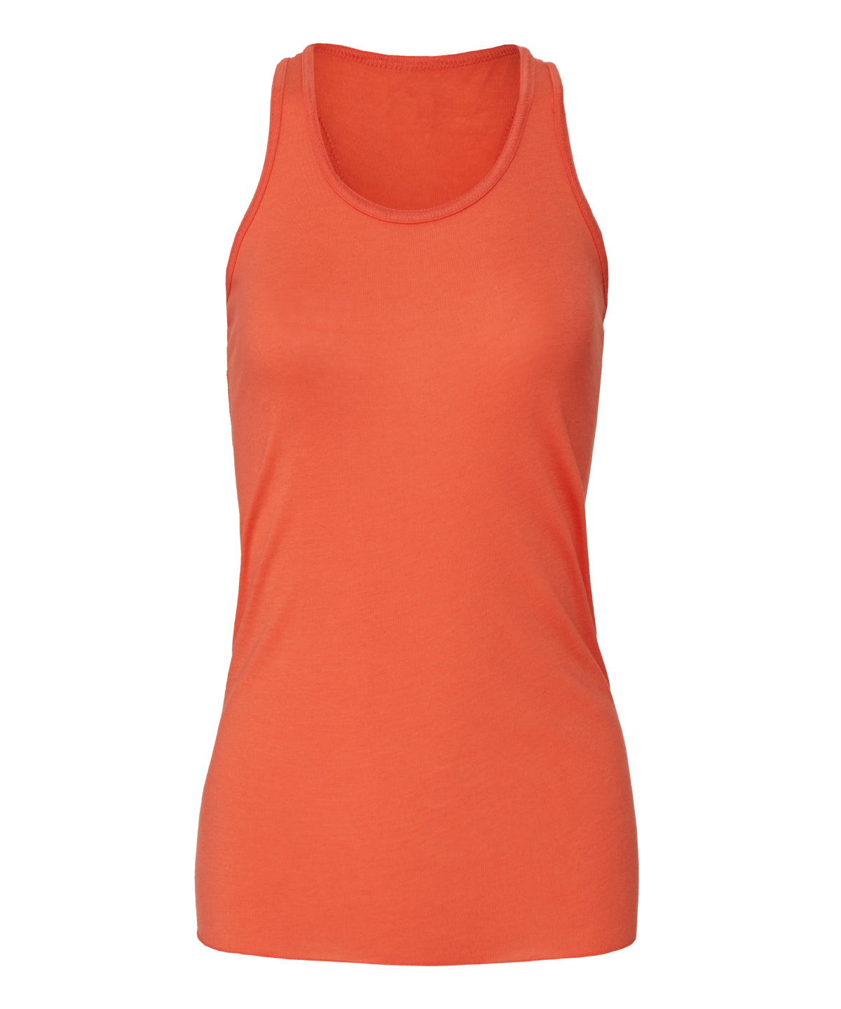 Bella+Canvas Flowy racerback tank top - Coral
