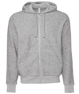 Bella+Canvas Unisex sueded fleece full-zip hoodie - main image