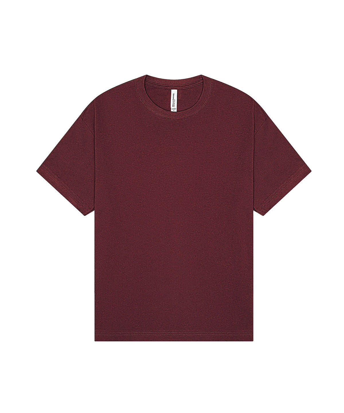 Bella+Canvas Unisex heavy boxy tee - Maroon