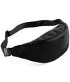 BagBase Studio Waistpack - Jet Black - front view