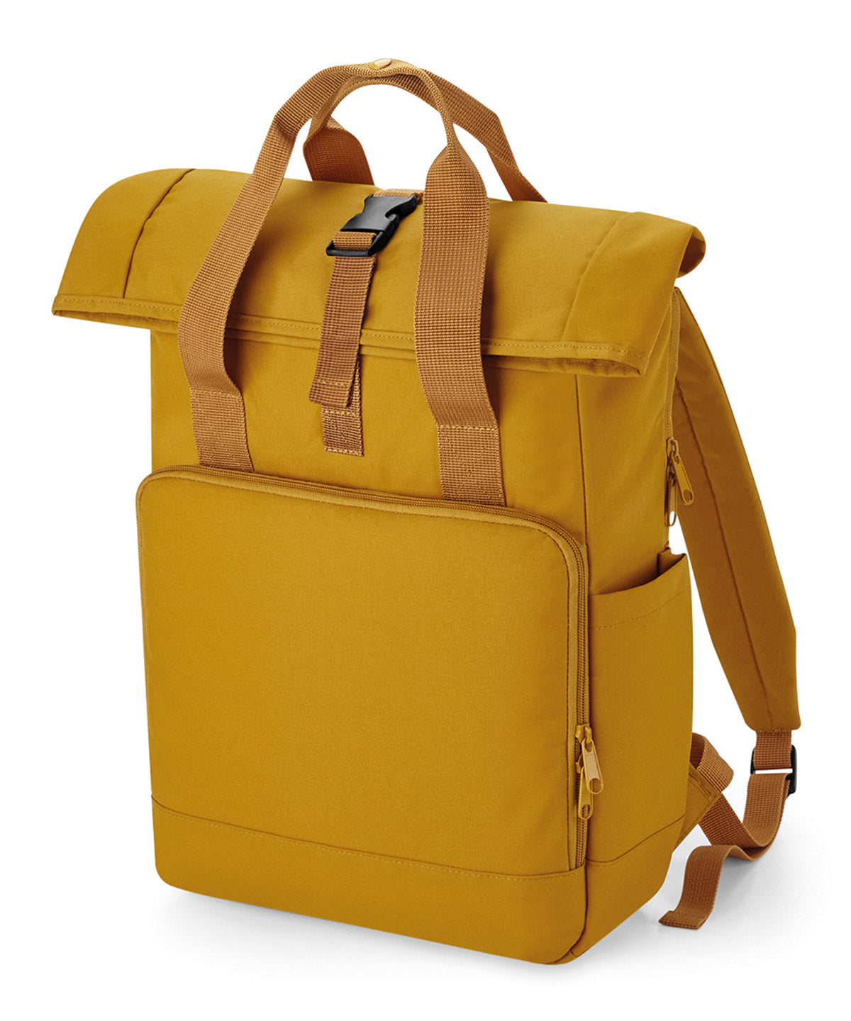 Bagbase Recycled twin handle roll-top laptop backpack BG18L