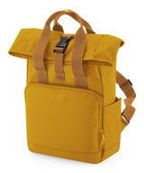 Bagbase Recycled mini twin handle roll-top backpack BG18S
