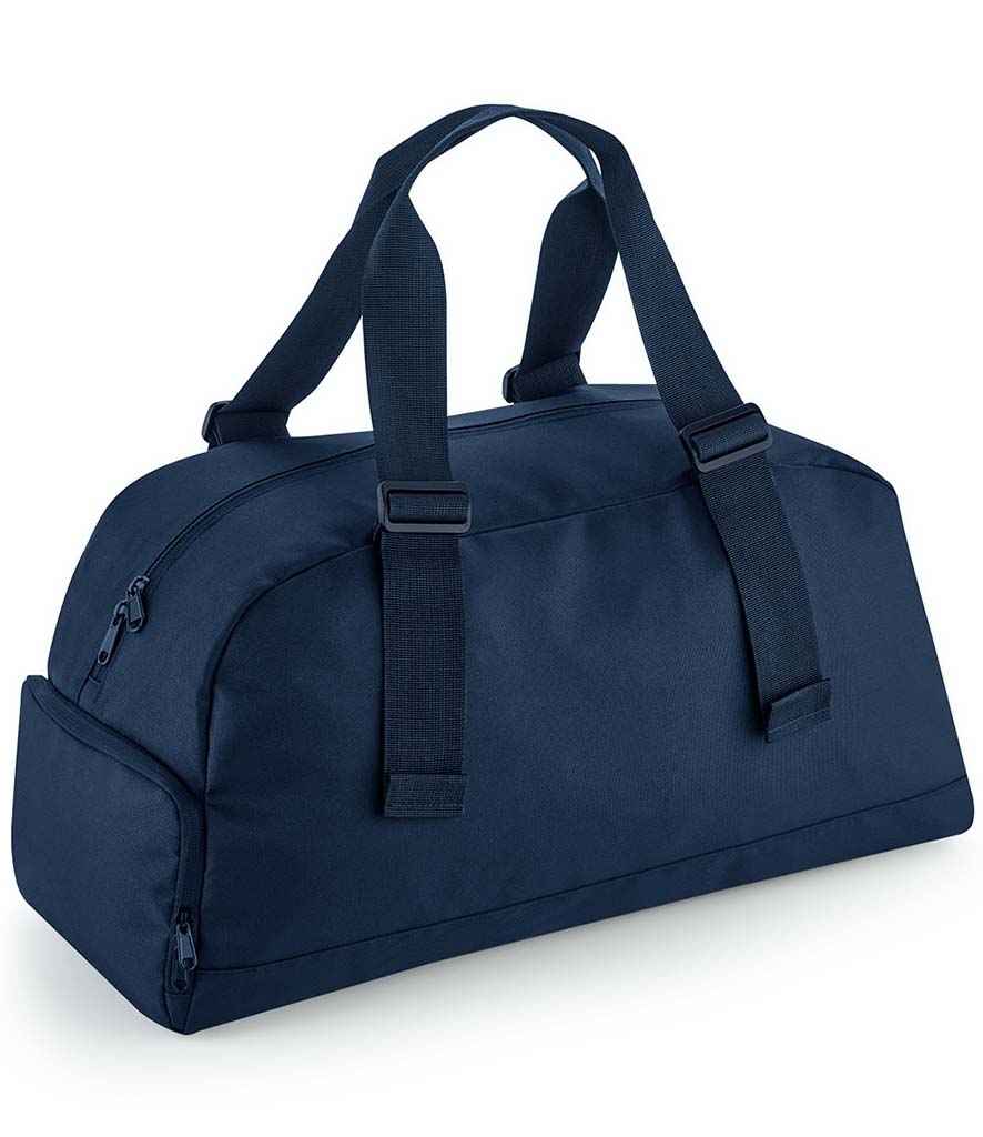 BagBase Recycled Essentials Holdall - Navy - front view