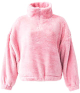 Brand Lab Ladies Fluffy 1/4 Zip Fleece BH202