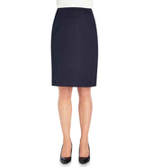 Brook Taverner Ladies Concept Sigma Skirt BK360 - Navy front view
