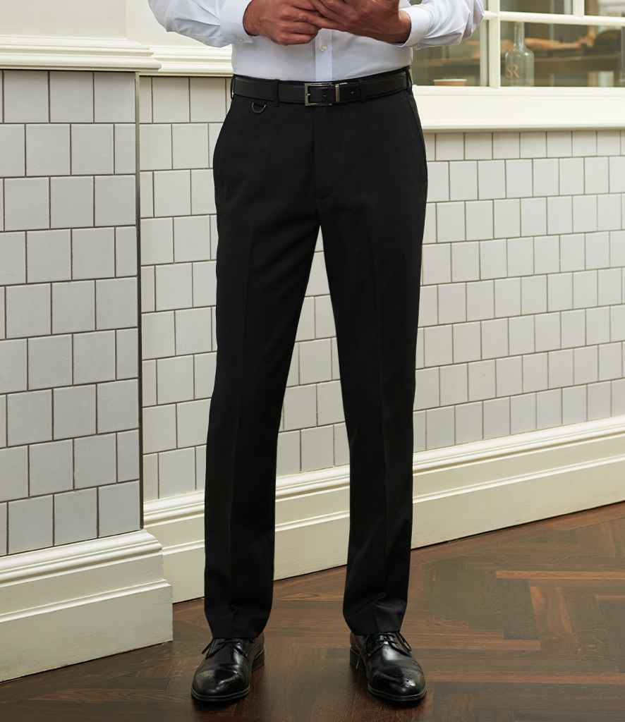 Brook Taverner One Mars Trousers BK401 - Black model view