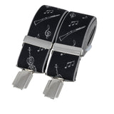 Black Musical Instruments 35mm sliver clip braces by Dalaco