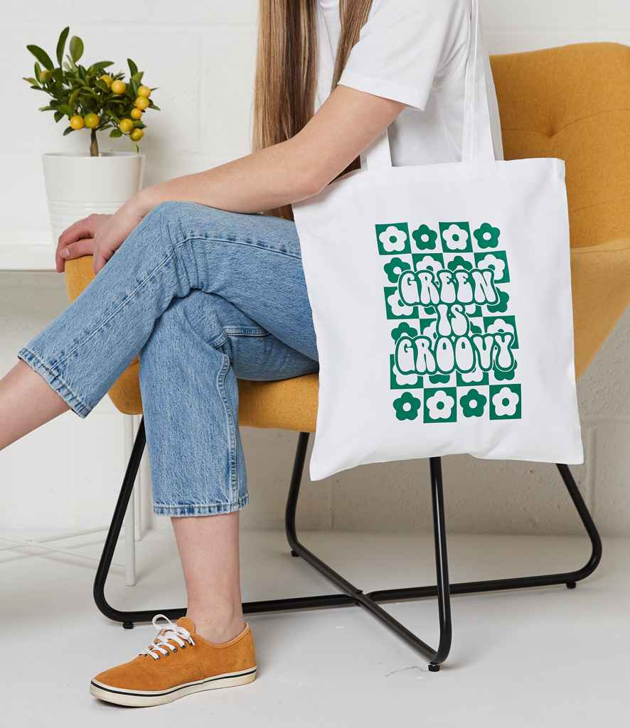 Brand Lab Organic Cotton Long Handle Shopper BR051