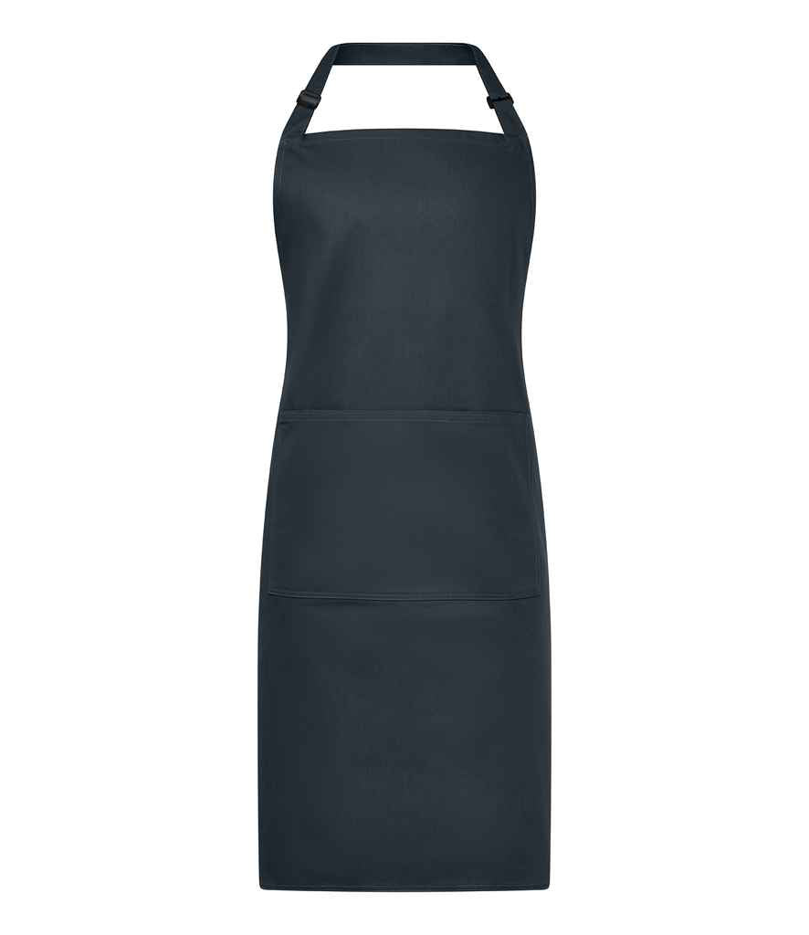 Brand Lab Organic/Recycled Bib Pocket Apron BR550