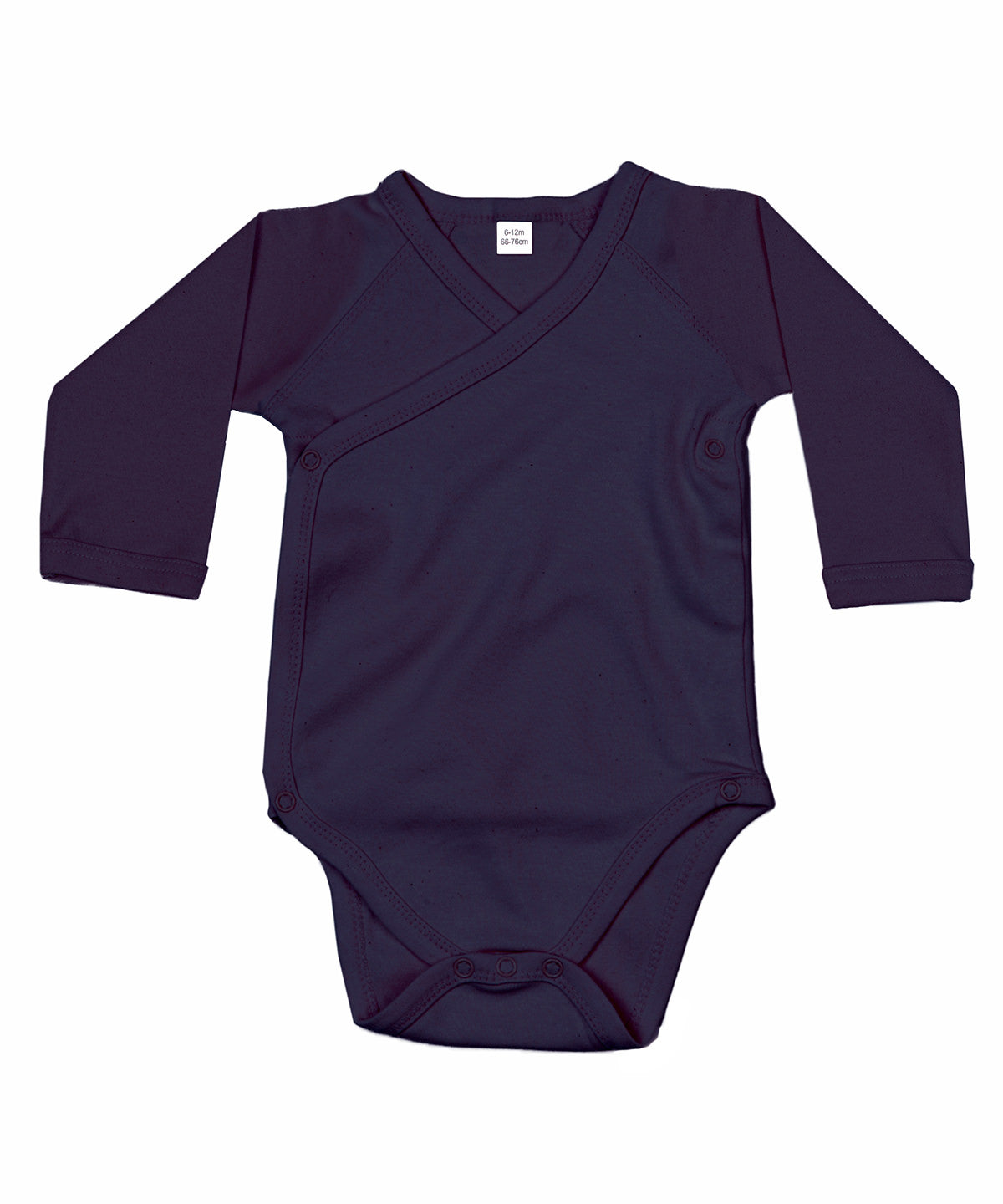 Babybugz Baby Long Sleeve Kimono Bodysuit BZ060
