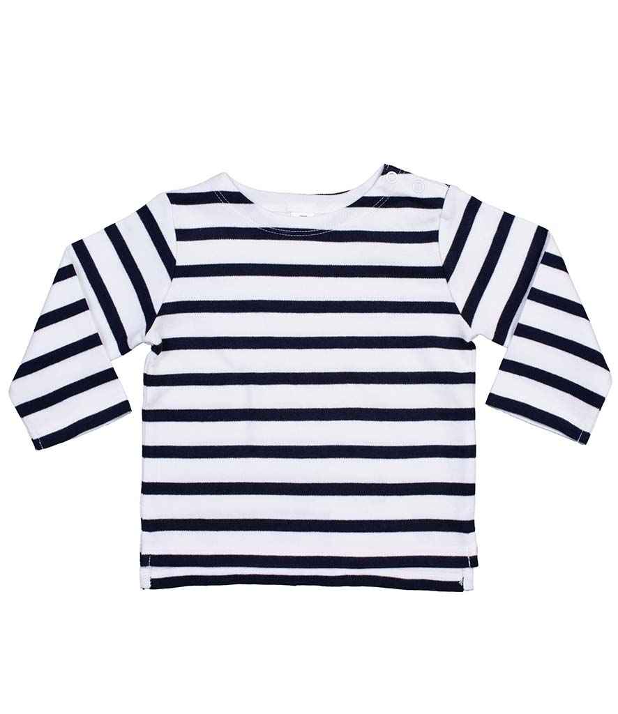 Babybugz Baby Breton Long Sleeve T-Shirt BZ52