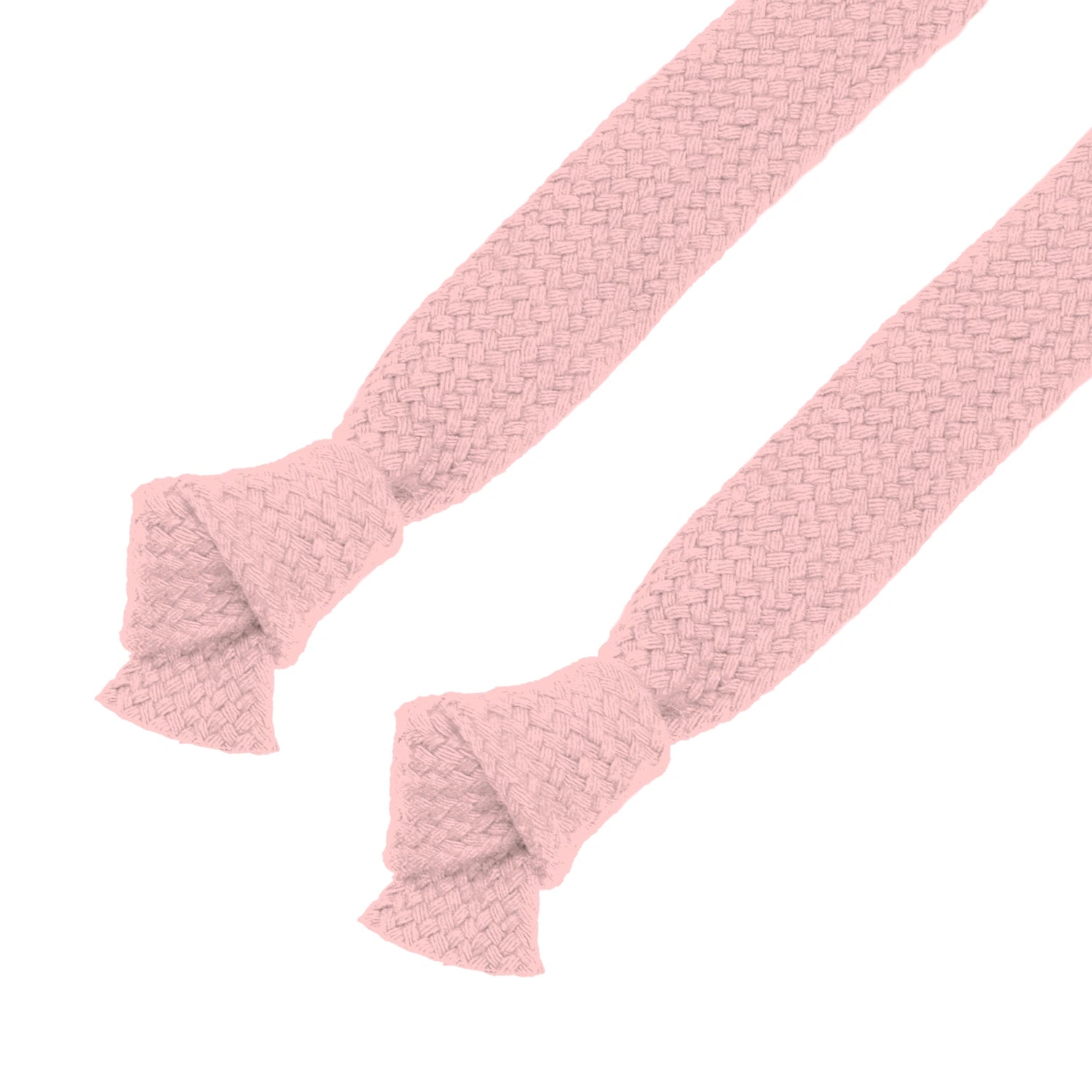 Cotton Ridge - Colour Cord with Knot - Baby Pink