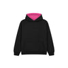 Cotton Ridge - Eclipse Kids Premium Contrast Hoodie - Black / Fuchsia