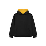 Cotton Ridge - Eclipse Kids Premium Contrast Hoodie - Black / Gold