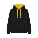 Cotton Ridge - Eclipse Premium Contrast Hoodie - Black / Gold