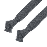 Cotton Ridge - Colour Cord with Knot - Black Melange