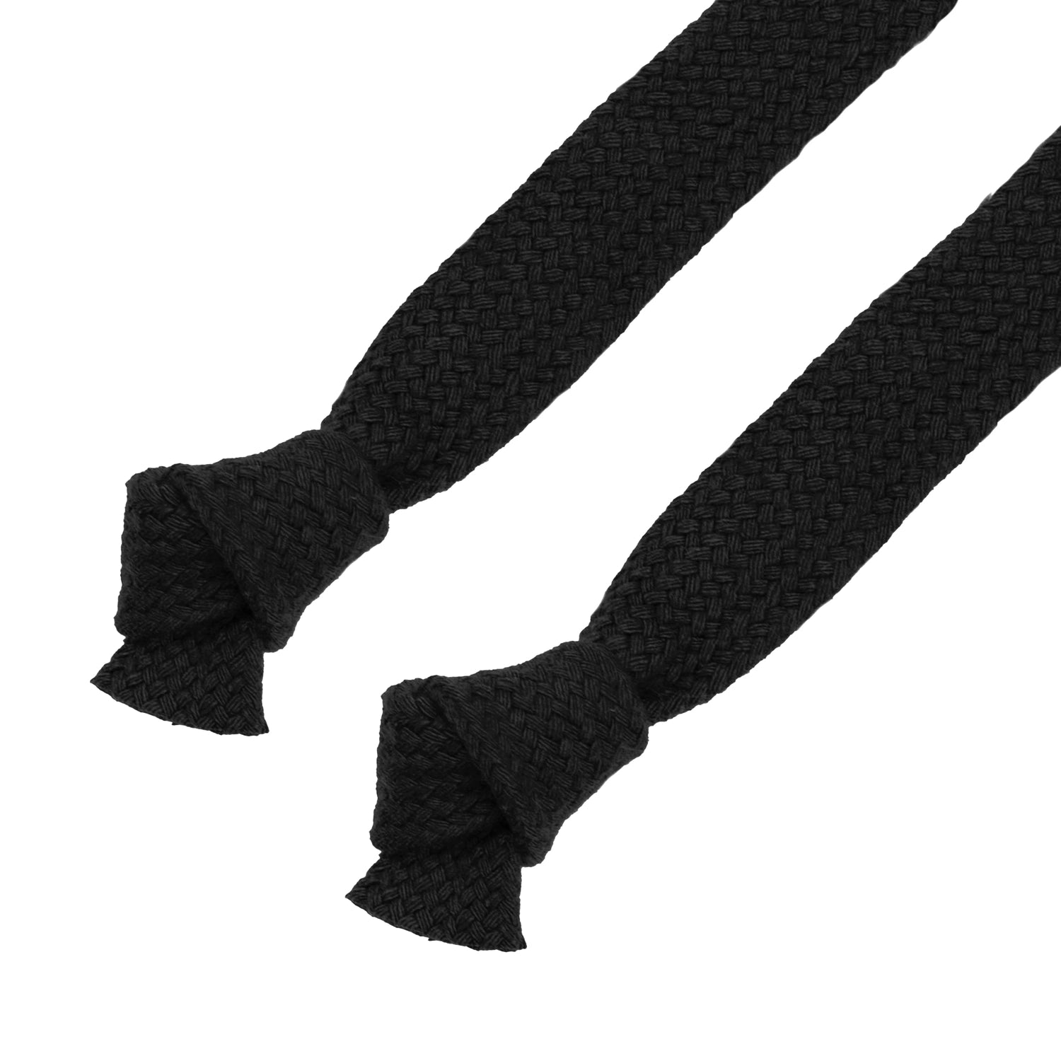 Cotton Ridge - Colour Cord with Knot - Black