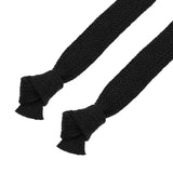 Cotton Ridge - Colour Cord with Knot - Black