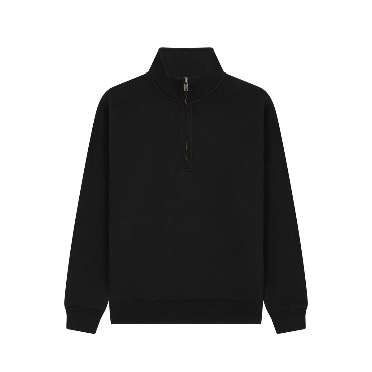Cotton Ridge - Lunar Premium Quarter Zip Sweatshirt - Black