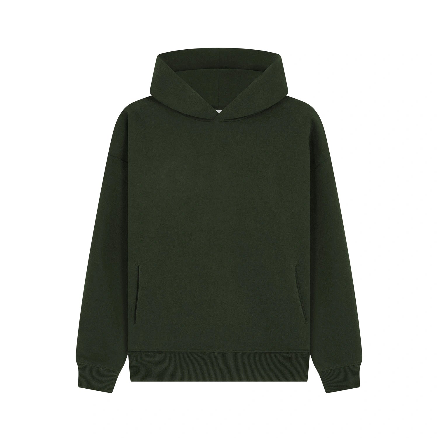 Cotton Ridge - Gemini Relaxed Fit Hoodie - Bottle Green