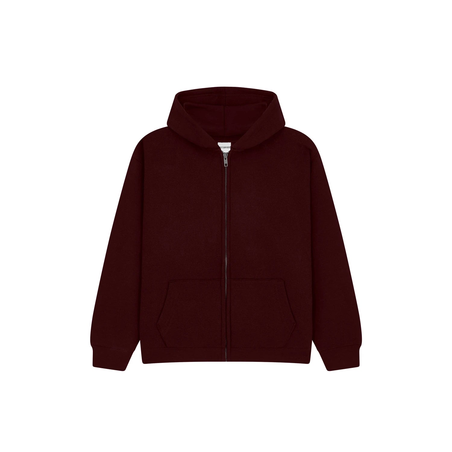 Cotton Ridge - Cassini Kids Premium Zip Hoodie - Burgundy