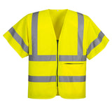 Portwest Half Sleeve Zip Vest C372