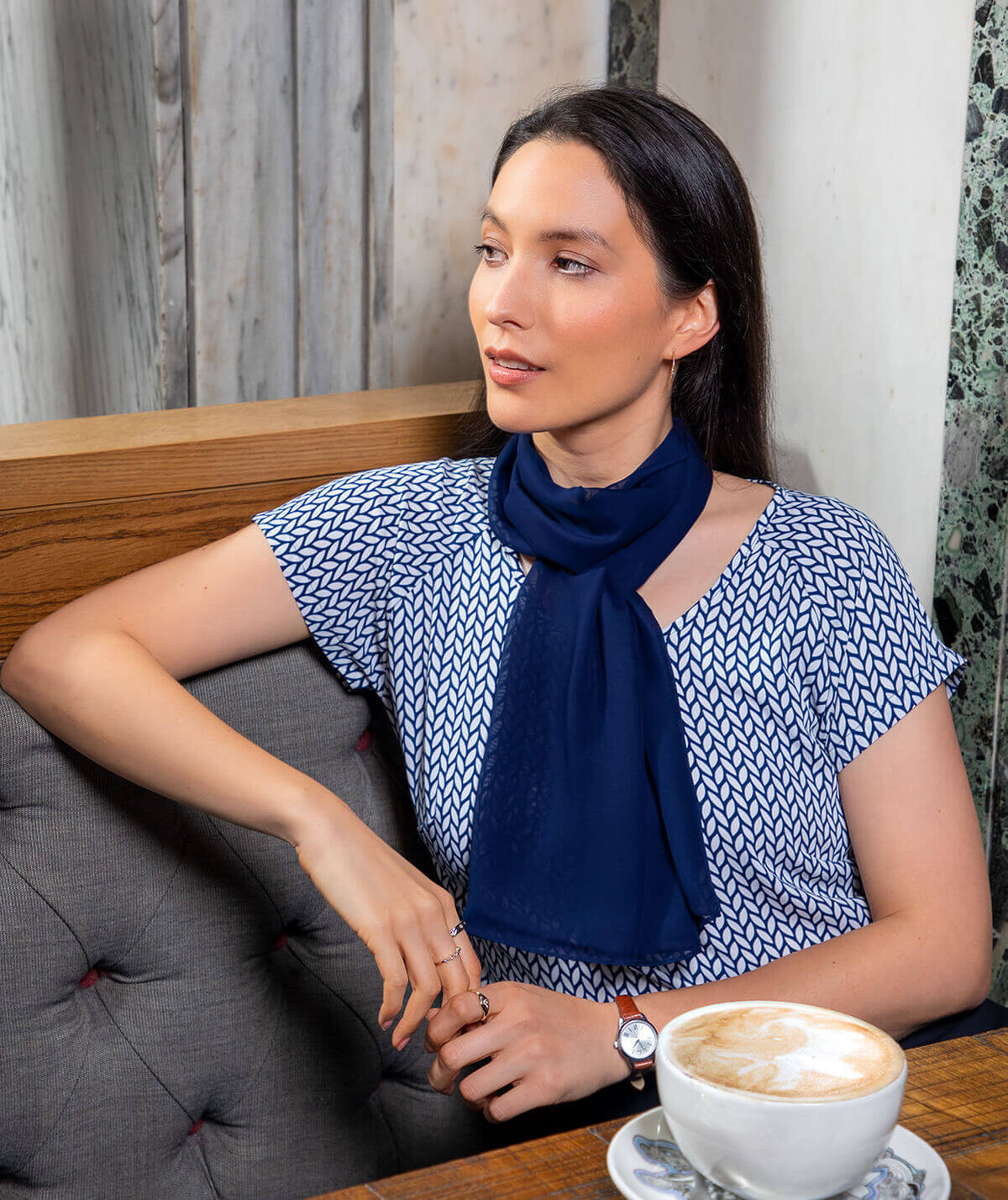 Disley Plain Scarf - image 10