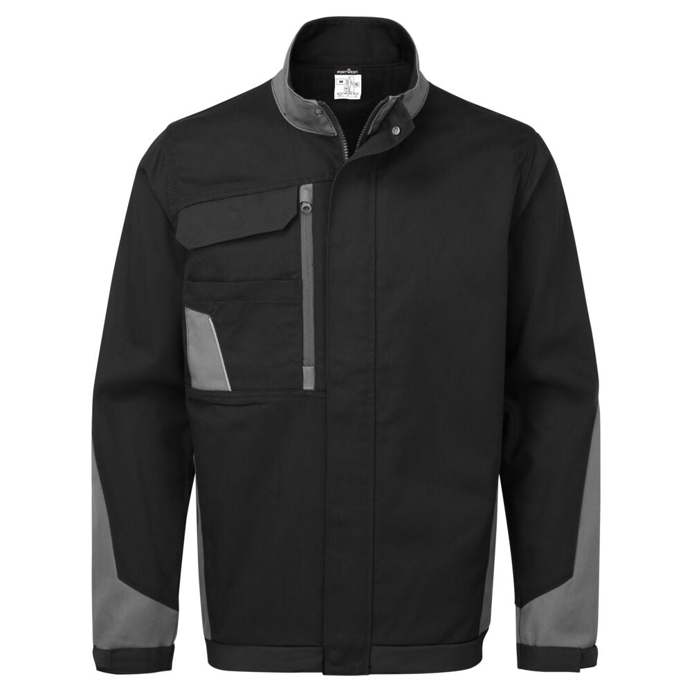 Portwest WX1 Two Tone Lightweight Cotton Work Jacket CD130