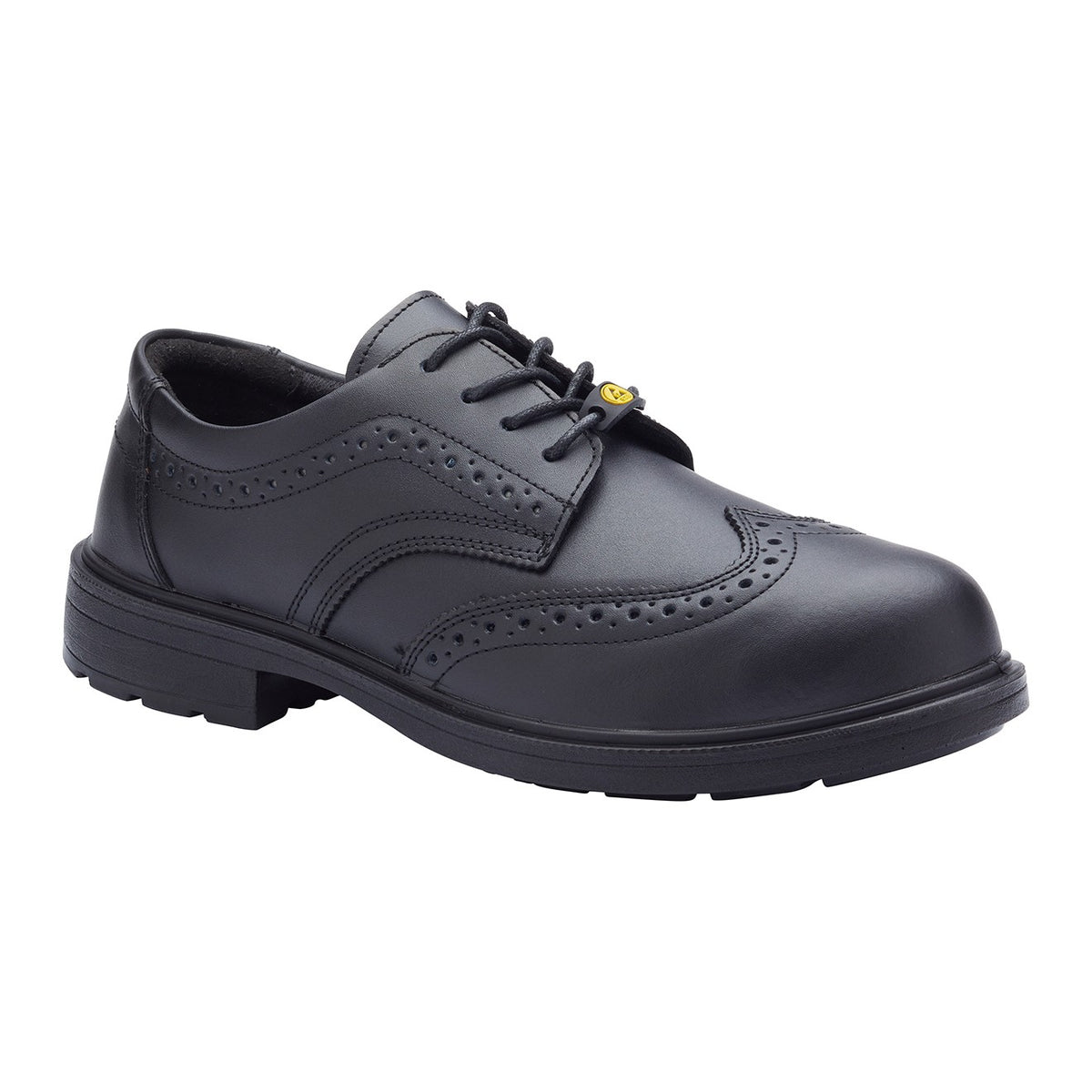 Blackrock Brogue Shoe - Black