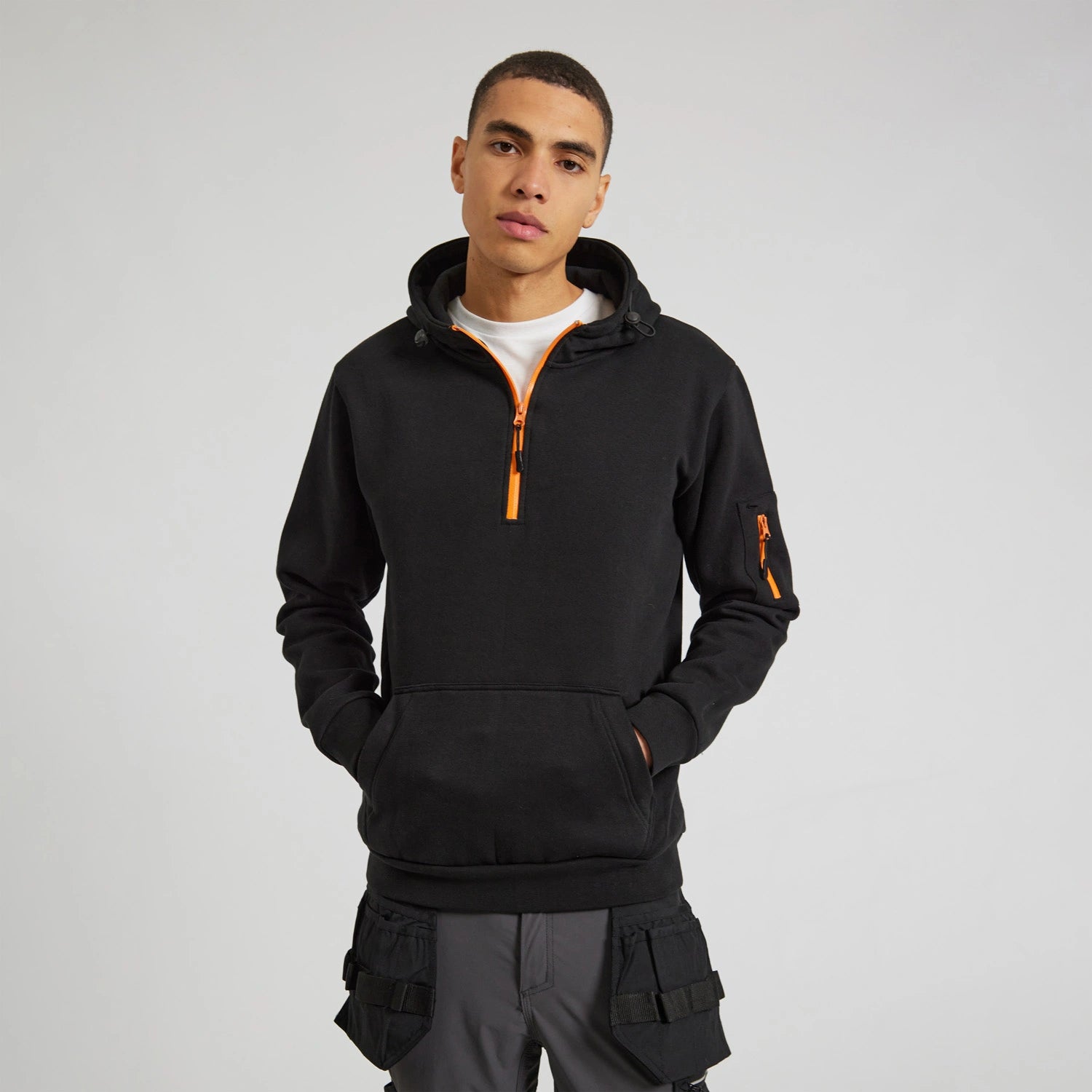 Cotton Ridge - Atlas Adults Quarter Zip Hoodie