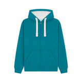 Cotton Ridge - Comet Ultra Premium Zip Hoodie - Caribbean Blue