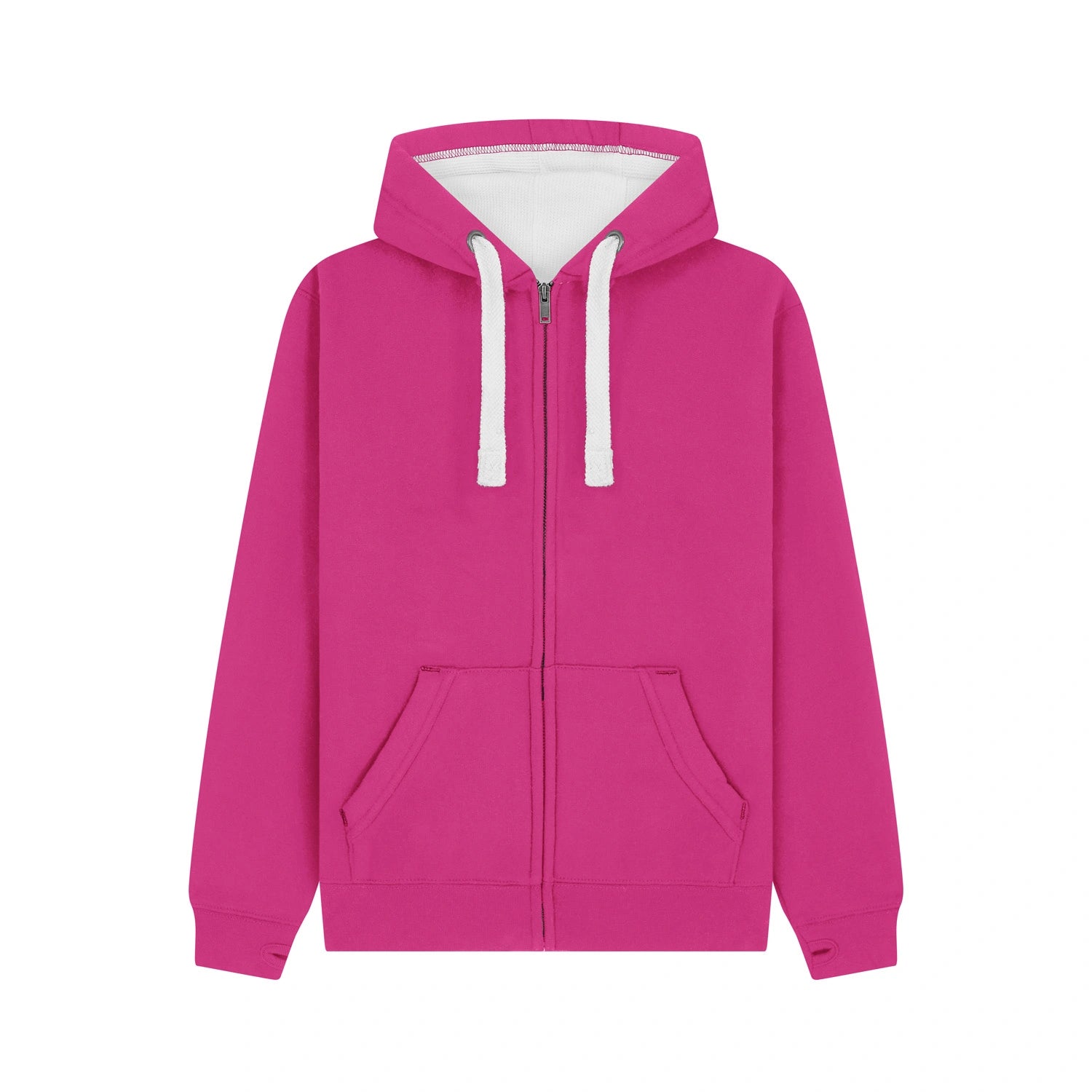 Cotton Ridge - Comet Ultra Premium Zip Hoodie - Cerise