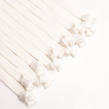 Cotton Ridge - Chunky Ecru Cord with Knot