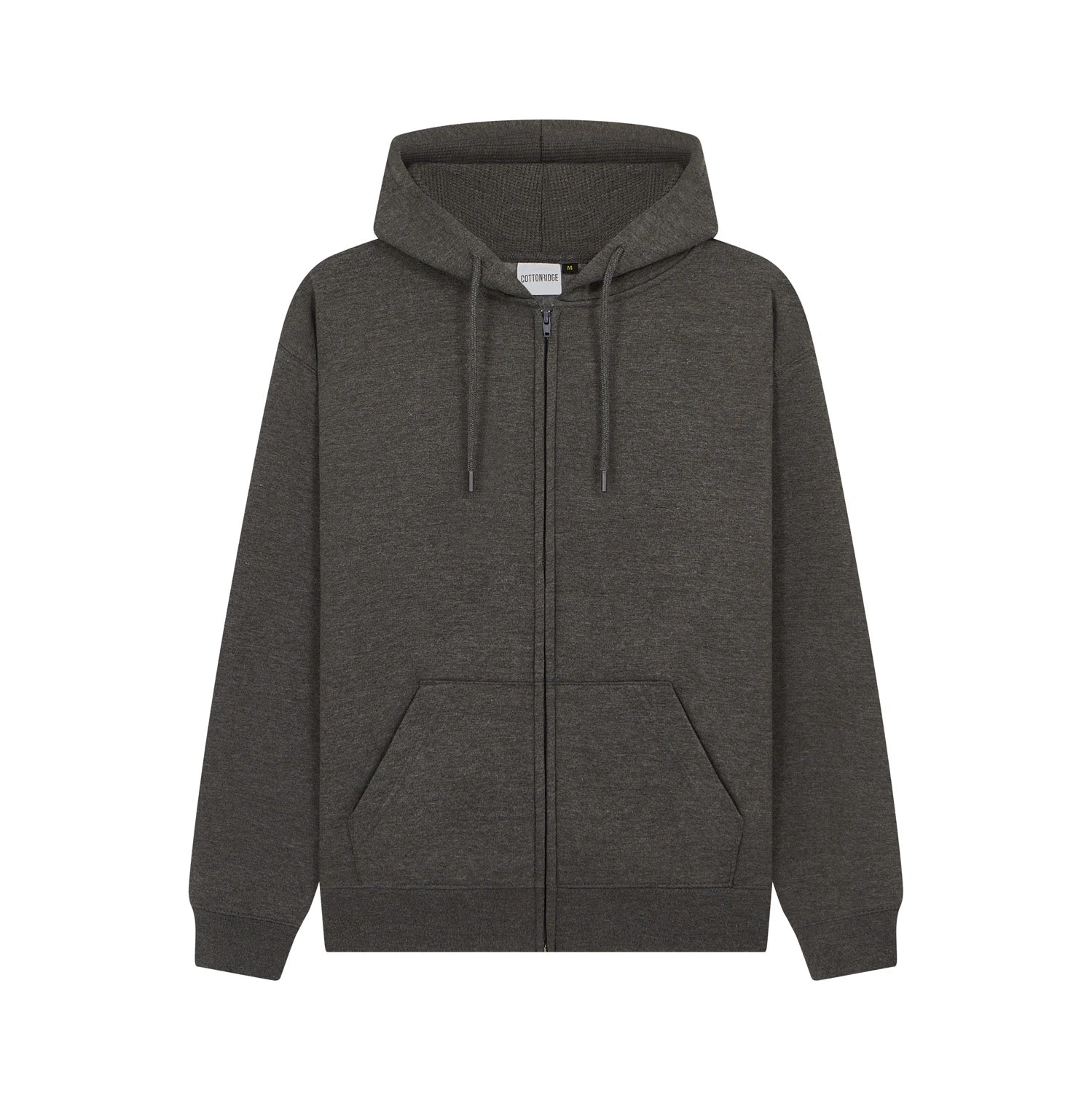 Cotton Ridge - Nebula Soft Touch Zip Hoodie - Charcoal Melange