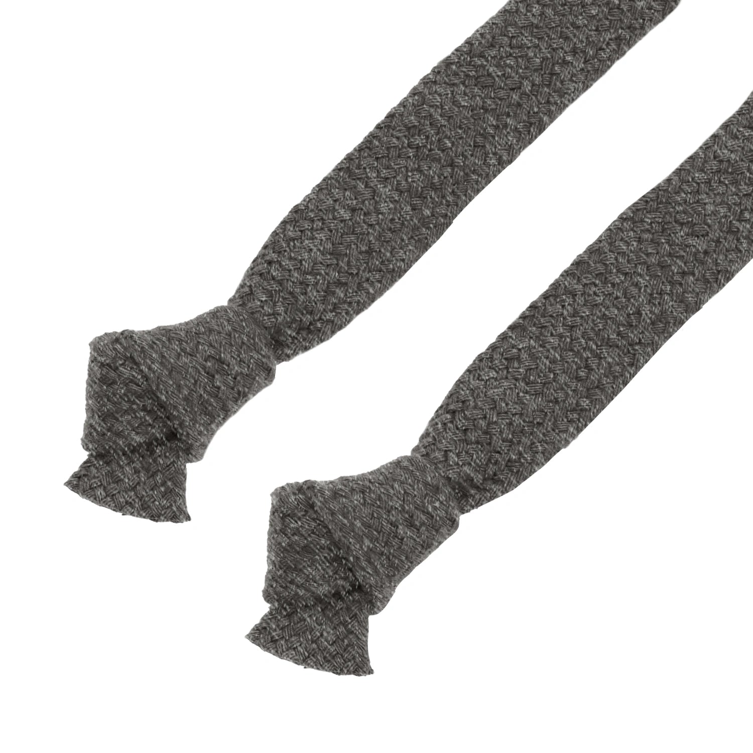 Cotton Ridge - Colour Cord with Knot - Charcoal